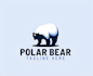 craft professional polar bear logo