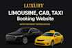 develop limousine, cab, taxi booking website with payment integration