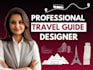 design your travel guide ebook with a clean and professional layout