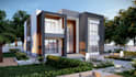 do architectural exterior design and 3d rendering architecture