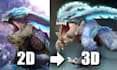 make a 3d character from a 2d concept