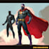 create concept art superhero character design for comics
