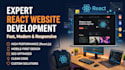 build a modern website with react and tailwindcss