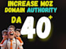 increase semrush authority any point to 40 plus