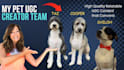 create ugc content for pet products with my 2 dogs