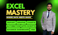 create excel graphs, excel charts and excel dashboard