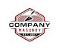 design modern masonry, construction logo