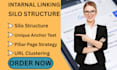build SEO internal links with smart silo structure