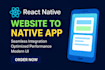 create a shopify mobile app using react native ios and android