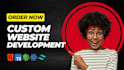 build a professional custom website for your business
