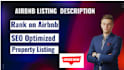 professionally write and optimize airbnb listing description