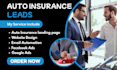 generate auto insurance leads car insurance landing page auto finance website