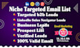 build verified niche targeted email list b2b lead generation