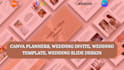 design wedding pitch slides, canva presentation deck template, event tracker