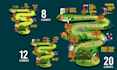 create a custom isometric map illustration for your game or app