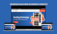 design vending machine website vending atm locator website machine business site