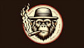 create amazing monkey smoking logo with unlimited revisions