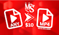convert any video format to mp4, mkv, or webm