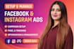 setup, manage and optimize facebook ads for better ROI