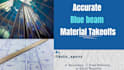 do material takeoff on bluebeam