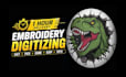 do embroidery digitizing  in dst, pes in 1 hour