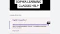 help in sophia learning, walden, purdue, wgu, and straighterline