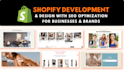do shopify ecommerce website development and design with SEO