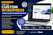 do custom wordpress theme, plugin customization and setup