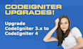 update your codeigniter from 3 to 4