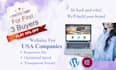 design a responsive website for your USA and UK business