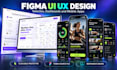 design saas dashboard and web app ui ux in figma