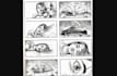 do nsfw comic book manga or webcomic style storyboard animation comic lettering