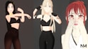 create 3d model characters anime
