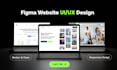 do figma ui ux, figma website, figma app, webapp dashboard website ui figma
