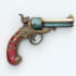 make a 3d weapon illustration for gaming