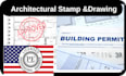 full set architectural engineering construction drawing as certified architect