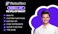 develop flutterflow mobile app, low code app development, flutterflow or bubble
