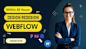 design and develop SEO friendly webflow website in 48 hours