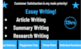 do urgent research, case study analysis, and summary writing