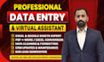 do clean error free data entry from pdfs, images and handwritten files