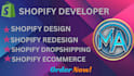 design a high converting shopify dropshipping store that drives sales