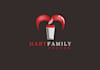 design hart family coffee logo