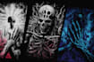 draw dark, horror, metal art illustration