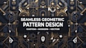 create a custom seamless geometric pattern design