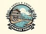 make high quality summer pool spa logo with express delivery