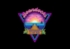 design crazy fun sunset restaurant tiki bar logo