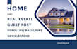 do real estate guest post construction backlink home blogs