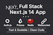 develop fullstack website using next js, express js, websockets, and node
