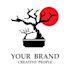 design beautiful bonsai tree logo