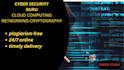 handle cryptography, cybersecurity, networking, cloud